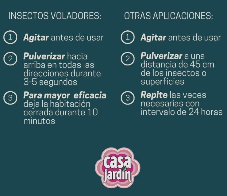 Casa Jardín Lavanda Insecticida Aerosol 600 ml – Protección Inmediata con Aroma Relajante