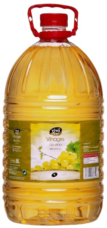 Vivochef Vinagre de Vino Bco Gfa 5L