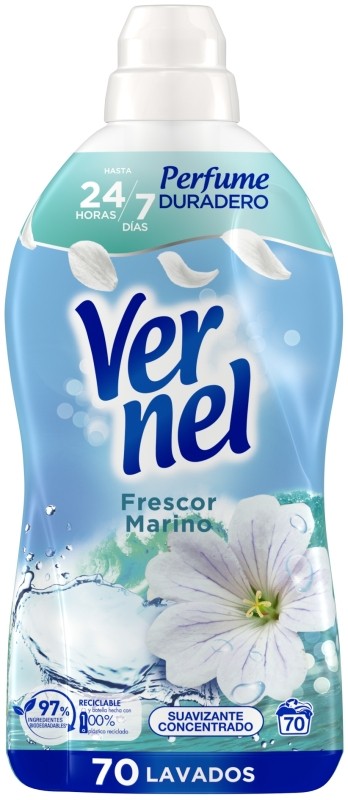 Vernel Suavizante Frescor Marino 70D