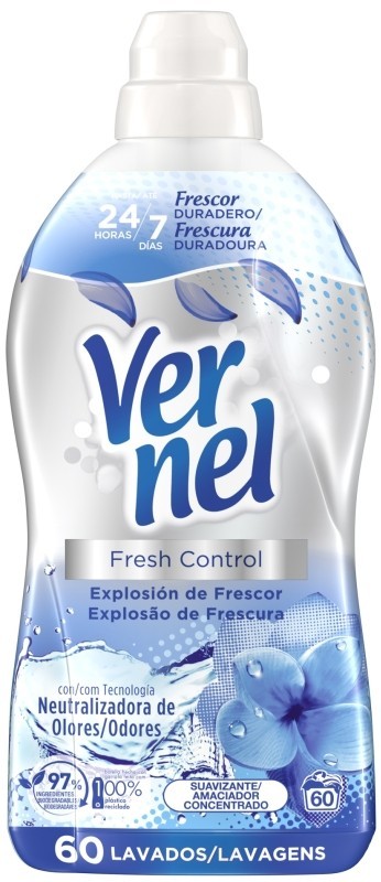 Vernel Suavizante Fresh Control 60D