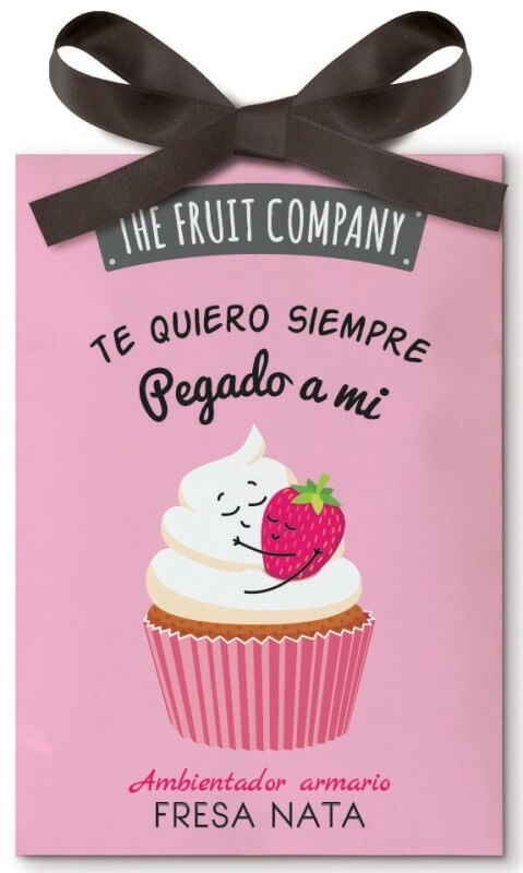 The Fruit Company Ambientador Armario Fresa Nata – Fragancia Dulce y Acaramelada para tu Ropa