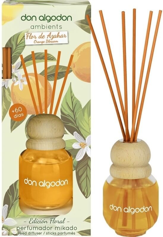 Don Algodon Ambientador Mikado Flor de Azahar 60Ml