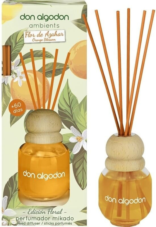Don Algodon Ambientador Mikado Flor de Azahar 60Ml
