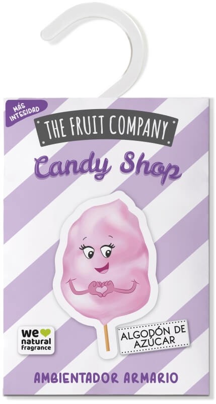 The Fruit Company Ambientador Armario Candy Algodón de Azúcar
