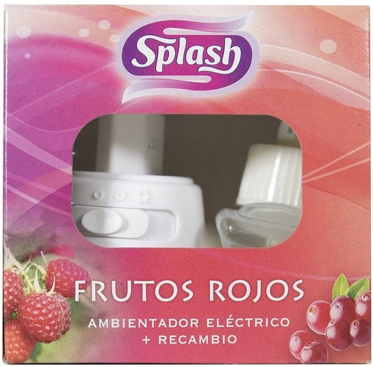Splash Ambientador Eléctrico + Recambio Frutos Rojos