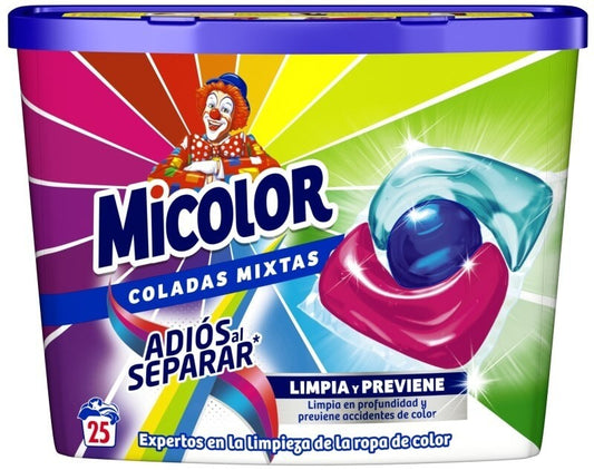 Micolor Coladas Mixtas Adiós al Separar Limpia y Previene 25U