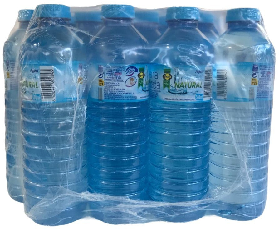 Ayala Agua Mineral Natural Pack de 20 x 500 ml – Hidratación Pura y Refrescante