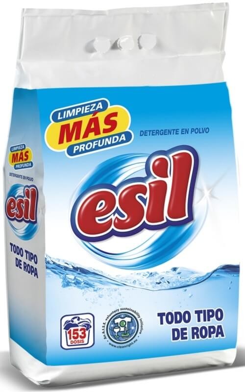 Esil Detergente en Polvo Todo Tipo de Ropa 10K 153D