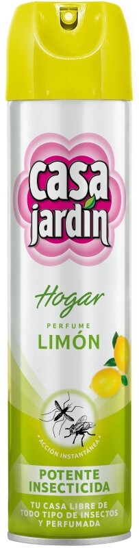 Casa Jardim  Hogar Limón 600 Ml- Tu Casa Libre de Todo Tipo de Insectos y PErfumada