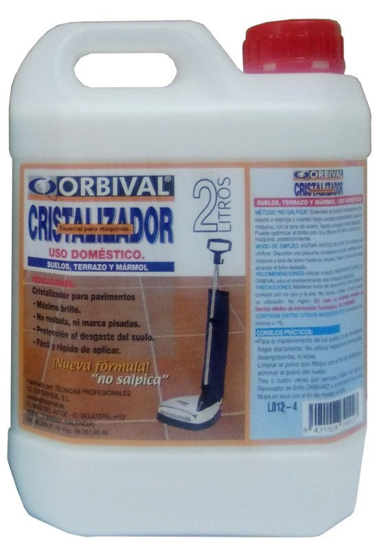 Orbival Cristalizador Suelos Terrazo y Mármol 2L
