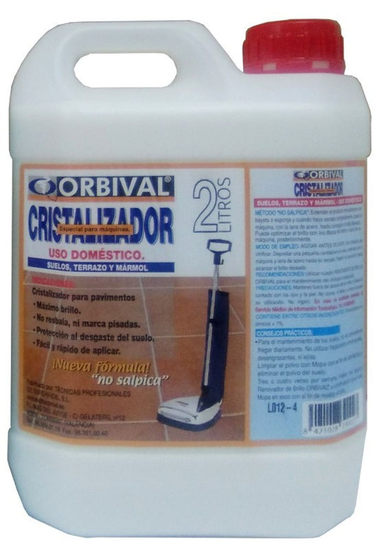 Orbival Cristalizador Suelos Terrazo y Mármol 2L