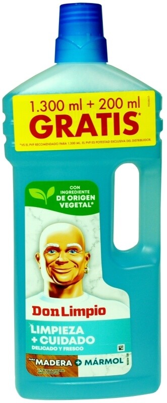 Don Limpio Limpieza + Cuidado Madera + Mármol 1300 + 200ML