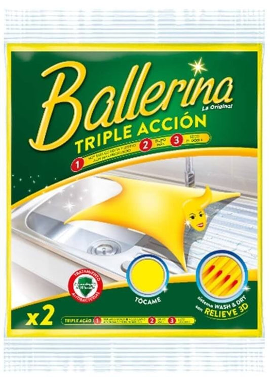 Ballerina Bayeta Triple Acción 2U