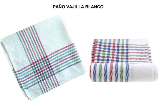 Pamex Paños Vailla Blanco 12U