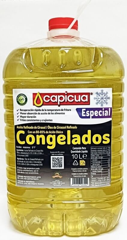 Capicua Aceite Oleico Congelados 10L