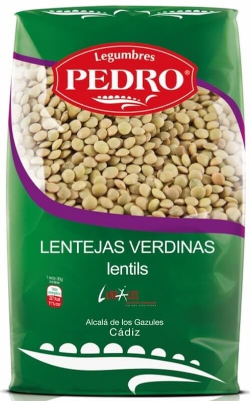 Pedro Legumbres Lentejas Verdinas 500G