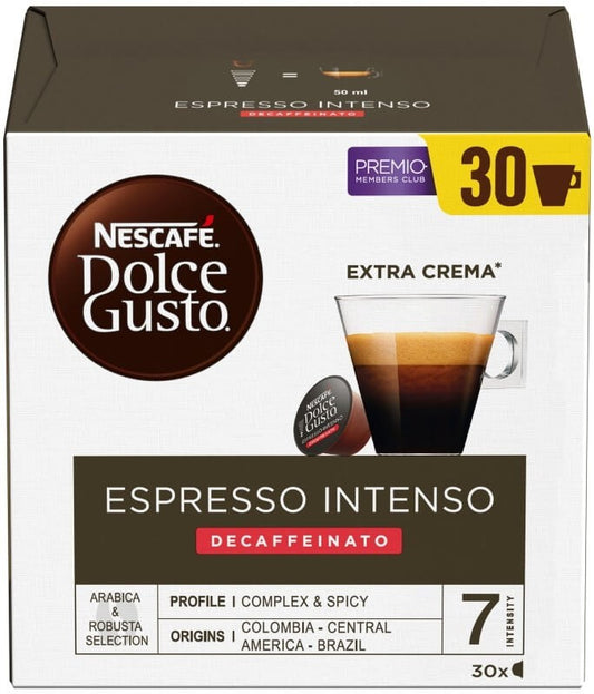 Nescafé Dolce Gusto Expresso Intenso Descaffeinato 30 Cápsulas