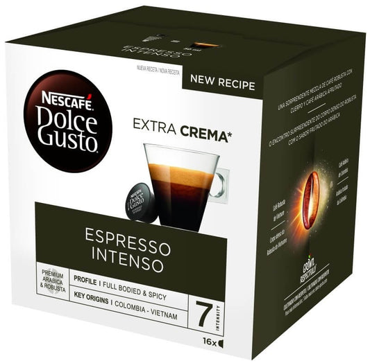 Nescafe Dolce Gusto Espresso Intenso 16 Cápsulas