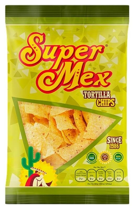 Super Mex Tortilla Chips 180G