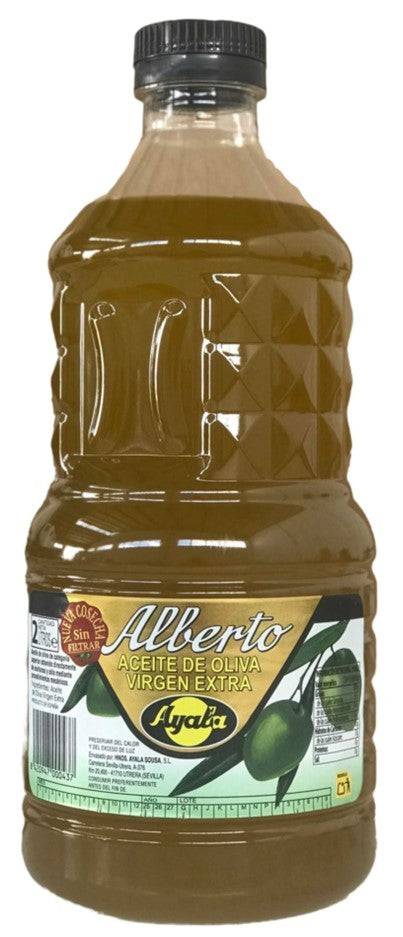 Alberto Ayala Aceite de Oliva Virgen Extra Sin Filtrar 2L