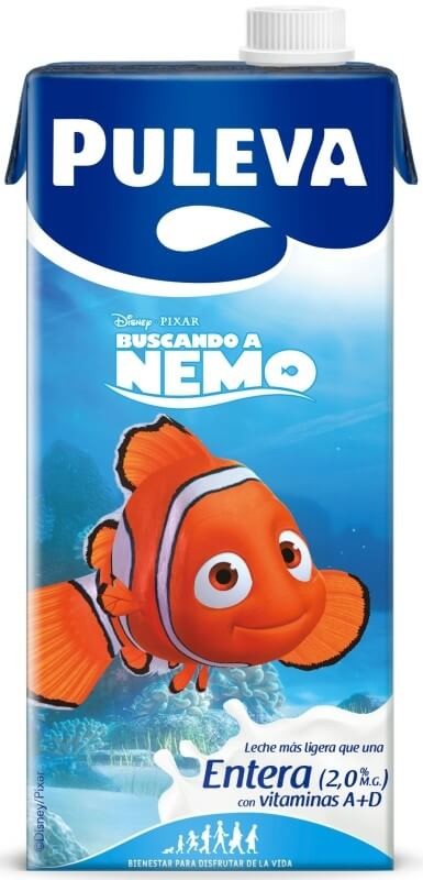 Puleva Leche Entera Disney Pack 6 x 1L