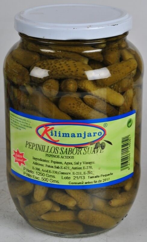 Kilimanjaro Pepinillo Sabor Suave 1,450G