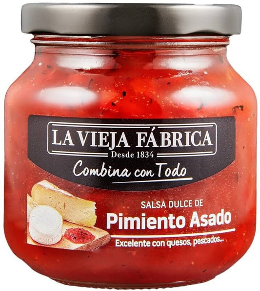 La Vieja Fábrica Salsa Dulce de Pimiento Asado 280G