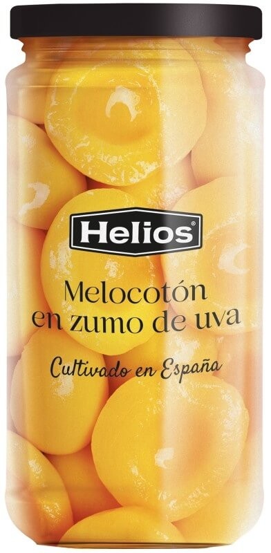 Helios Melocotón en Zumo de Uva 700G