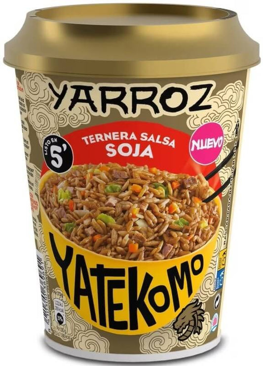Gallina Blanca Yatekomo YarrozTernera Salsa Soja 84G
