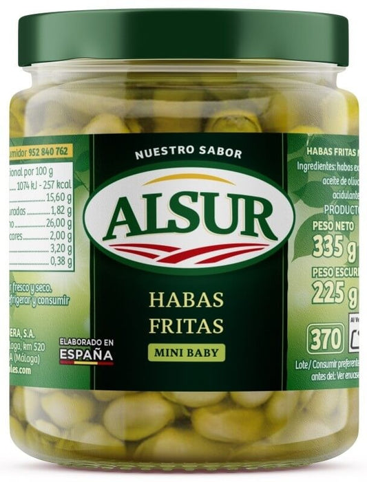 Alsur Habas Fritas Mini Baby 335G