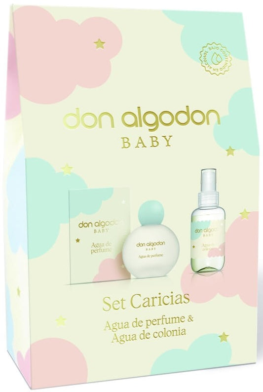 Don Algodon Baby Set Caricias Agua de Perfume + EDT