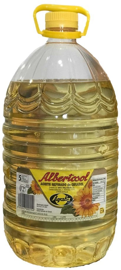 Albertosol Aceite Refinado de Girasol 5L