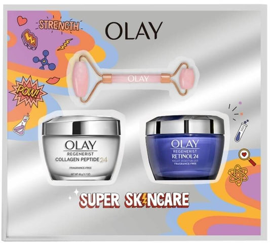 Olay Estuche Super Skincare P + Ret + Roller