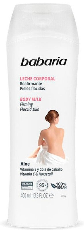 Babaria Leche Corporal Aloe Vitamine E y Cola de Caballo 400Ml