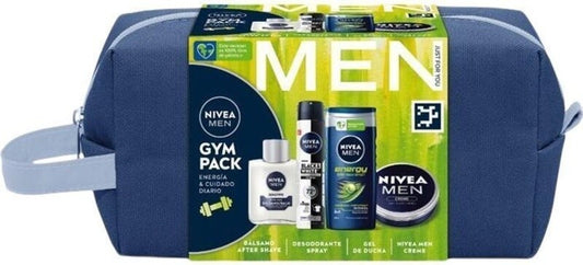 Nivea Estuche Gym Men Balsamo After + Desodorante + Gel + Crema