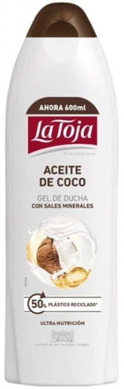 La Toja Gel de Ducha Aceite de Coco con Sales Minerales 600 Ml