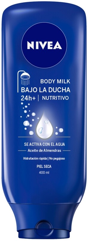 Nivea Body Milk Bajo la Ducha Piel Seca 400Ml