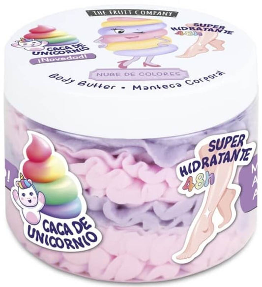 The Fruit Company Mantega Corporal Super Hidratante 48h Caca de Unicornio 250Ml