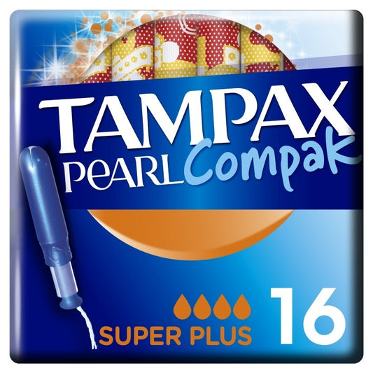Tampax Compak Pearl Super Plus 16 U
