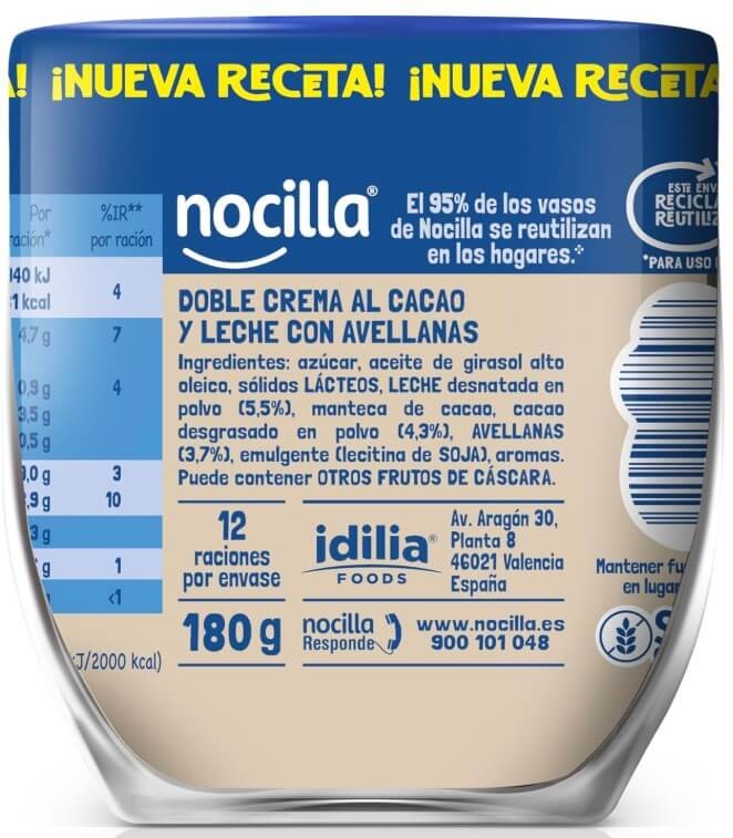 Nocilla Crema de Cacao ChocoMix 180 g – Dos Sabores, el Doble de Placer