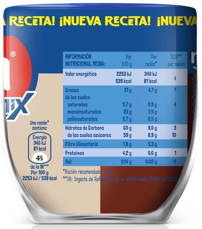 Nocilla Crema de Cacao ChocoMix 180 g – Dos Sabores, el Doble de Placer