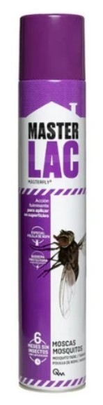 Masterlac Insecticida Moscas y Mosquitos 750 ml – Protección Inmediata Contra Insectos Voladores