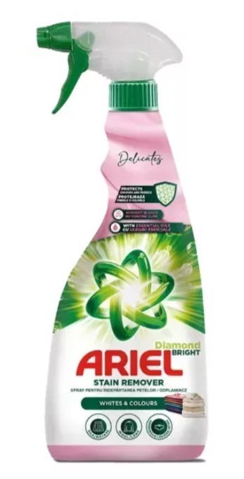 Ariel Quitamanchas Ropa Delicada Blanco y Color 750 ml – Potencia sin Daños para Tus Prendas Más Sensibles