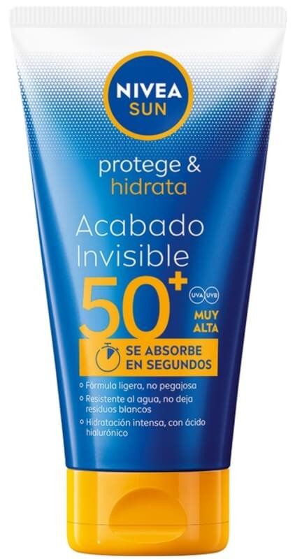 Nivea Sun Protege & Hidrata Acabado Invisible FPS50 150 Ml