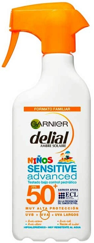 Garnier Delial Niños Sensitive FPS 50 270 Ml