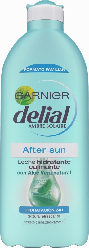 Garnier Delial After Sun Leche Hidratante Calmante Aloe Vera 400 Ml