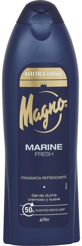 Magno Marine Gel de Ducha 600 ml – Frescura Energizante para tu Piel Cada Día