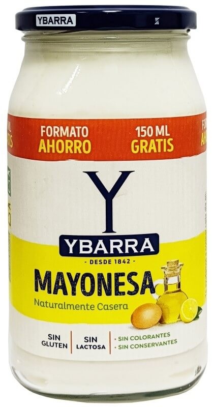 Ybarra  Mayonesa Naturalmente Casera 750G