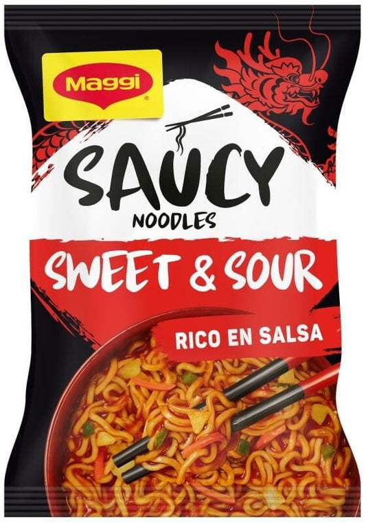 Maggi Fideos Saucy Sweet&Sour 128G