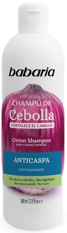 Babaria Champú de Cebolla Anticaspa 380 ml